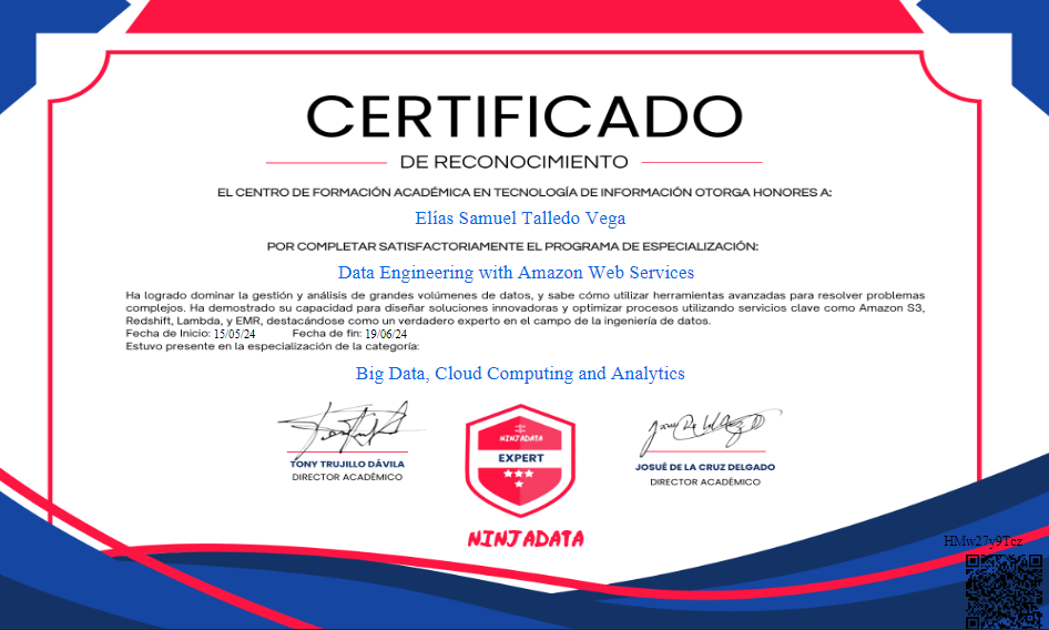 Data Engineering with Amazon Web Services